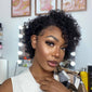 
            
                Load image into Gallery viewer, Summer Trends Curly Pixie Wig Compact Lace Frontal Wig
            
        