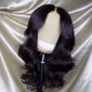 
            
                Load image into Gallery viewer, 5x5 Lace Natual Black Body Wave Glueless Closure Wig
            
        