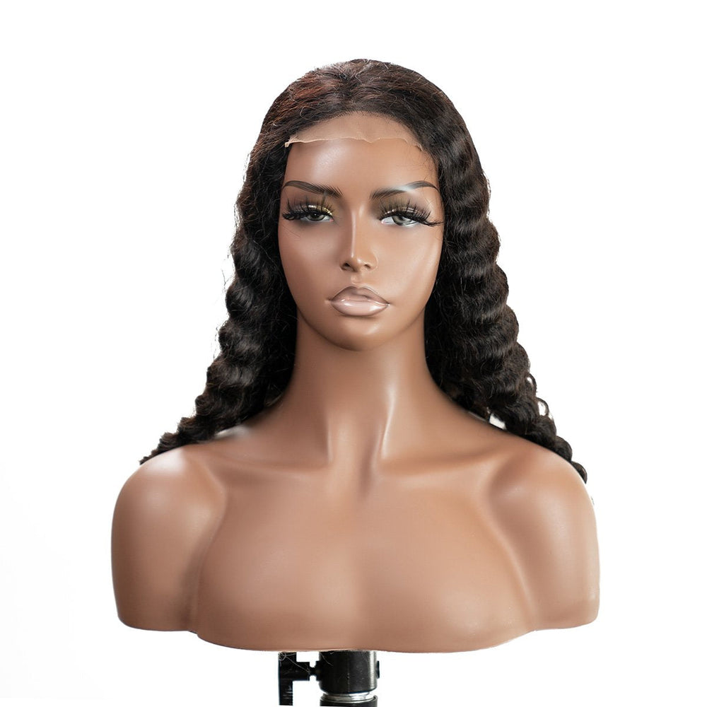 4x4 Glueless Lace Closure Wig Water Wave
