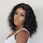 
            
                Load image into Gallery viewer, 4x4 Bob Wig Human Hair Closure Glueless Curly Wig
            
        