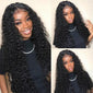 
            
                Load image into Gallery viewer, 5x5 Lace Natual Black Human Hair Glueless Closure Wig Water Wave
            
        