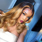 
            
                Load image into Gallery viewer, Ombre Human hair Lace Wig T1B/27 Body Wave Straight
            
        