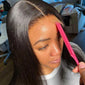 
            
                Load image into Gallery viewer, 13x6 Hd Lace Frontal Wigs 100% Human Hair Silky Straight Wig
            
        
